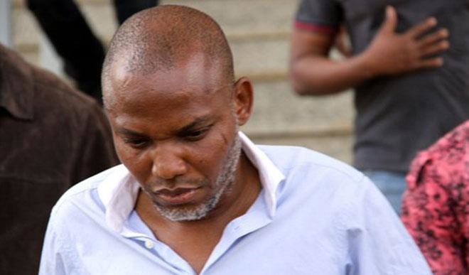 Biafra Kanu objects to trial by judge returns to DSS custody