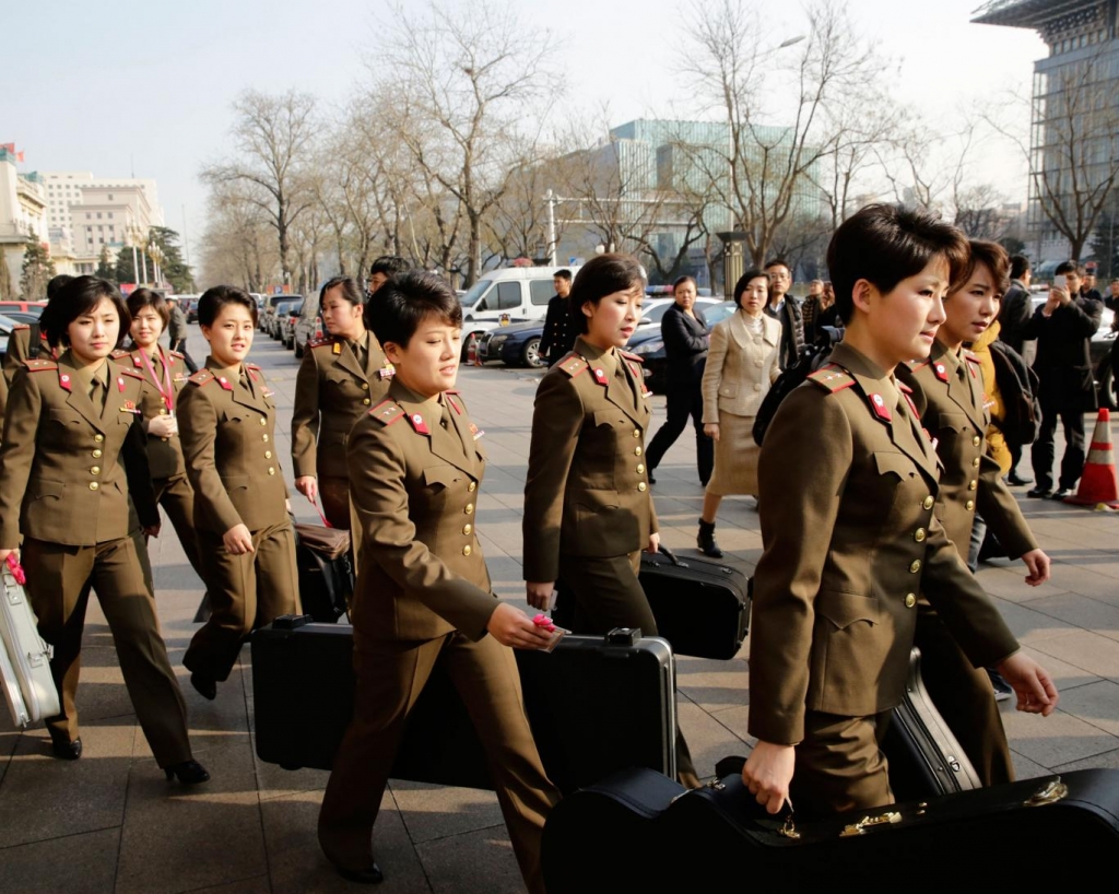 North Korean all-female band Moranbong Band