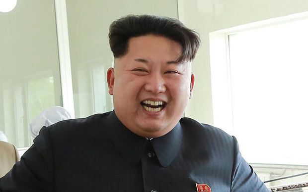 North Korean leader Kim Jong Un in Pyongyang