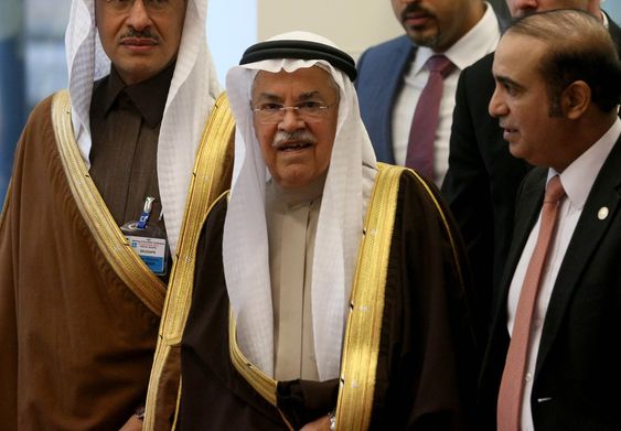 Petroleum and Mineral Resources Ali Ibrahim Naimi arrives for a meeting of the Organization of the Petroleum Exporting Countries OPEC at their headquarters in Vienna Austria Friday Dec. 4 2015