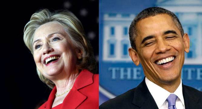 Obama Hillary are America's'most admired, US poll says