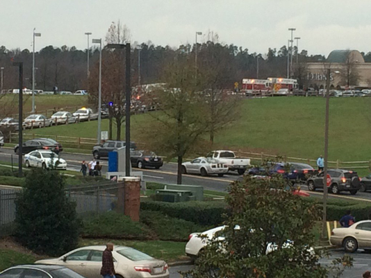 One person was shot to death in a confrontation with police at a Charlotte N.C. mall