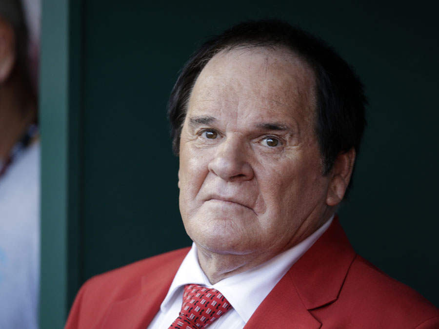 Pete Rose shown at the All Star Game in July reportedly will remain ineligible for election to the Hall