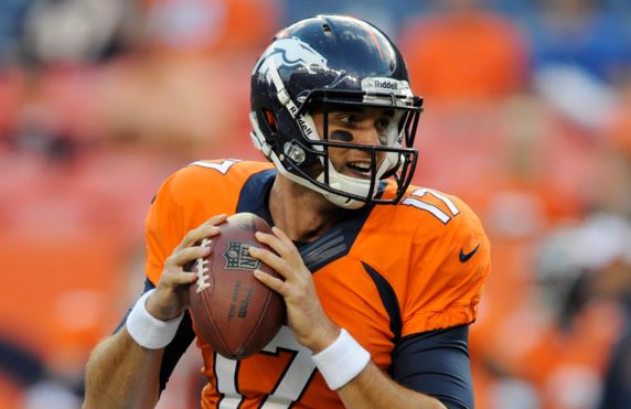 Backup QB Osweiler 'felt the pressure'