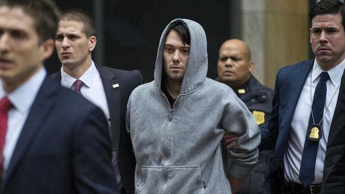 Martin Shkreli: CEO who jacked up price of life-saving drugs by 5000% is arrested