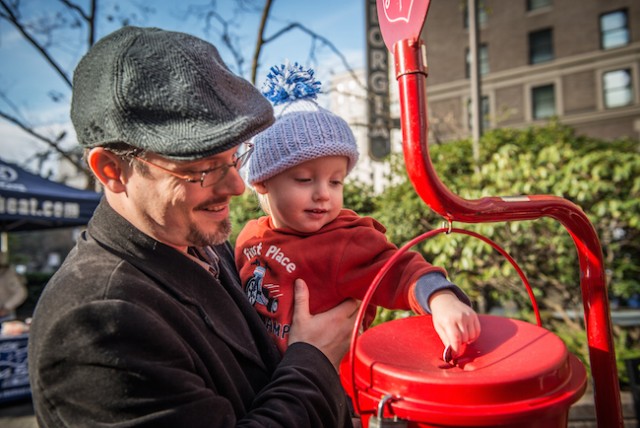 Mystery donor drops gold Krugerrand in Salvation Army kettle