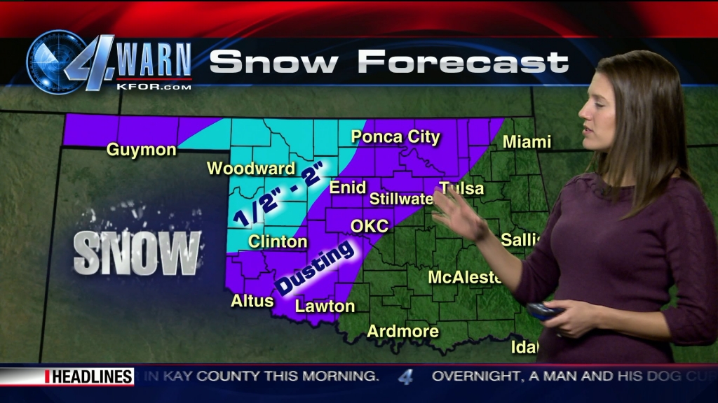 Snow Level Could Drop To 2000 Feet By Friday