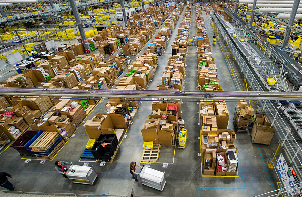 The Amazon Fulfilment Centre prepares for Black Friday