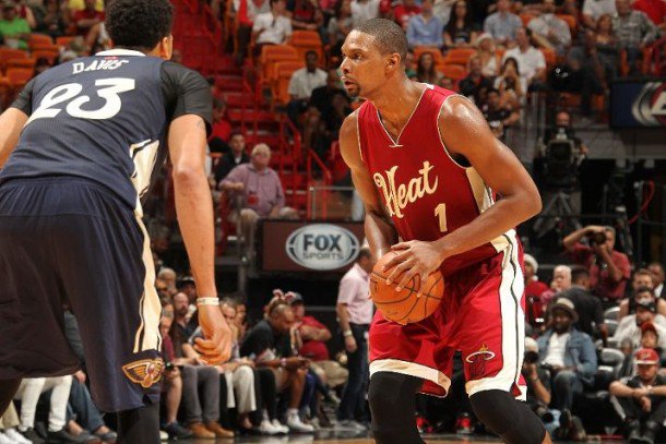 Double-Double From Chris Bosh Leads Miami Heat To 94-88 Overtime Victory Over New Orleans Pelicans