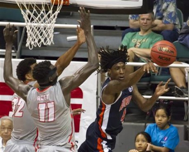 Kareem Canty's 27 Propels Auburn Tigers To Quarterfinal Victory Over New Mexico