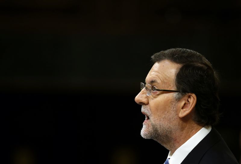 Spain's Prime Minister Mariano Rajoy faces a vote of confidence in January to decide if he can stay on as leader of the government. – Reuters pic