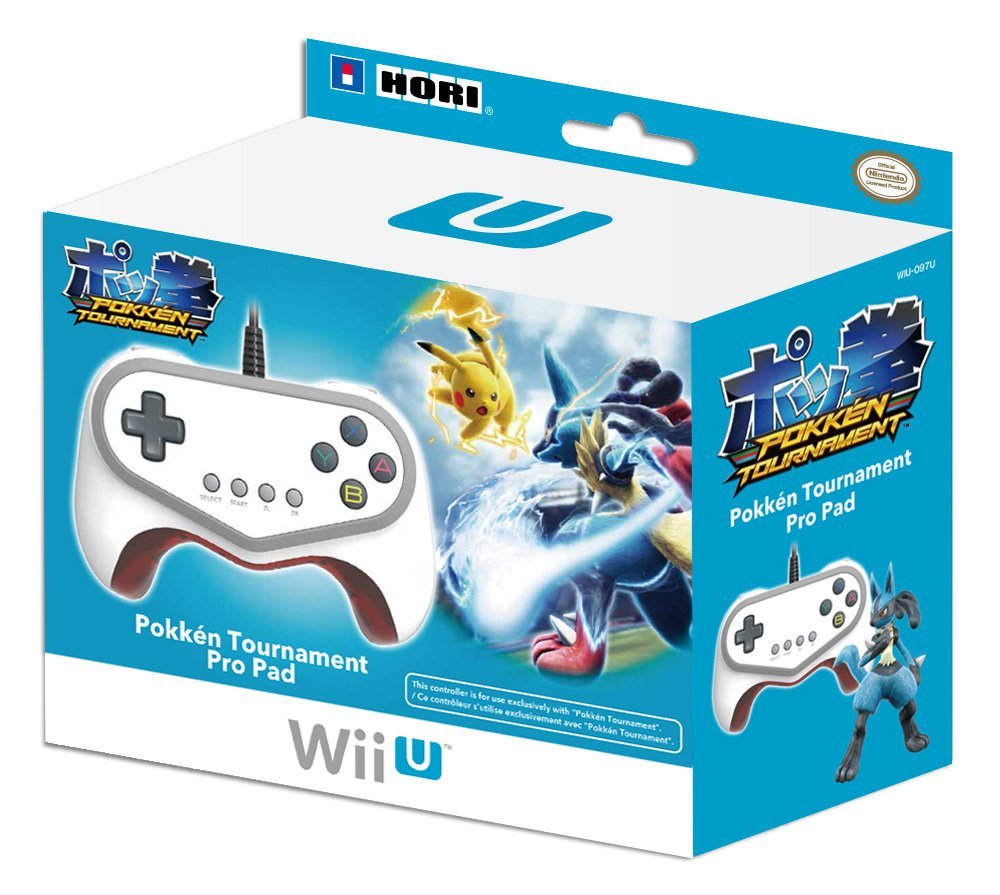 Pokken Tournament Wii U controller image