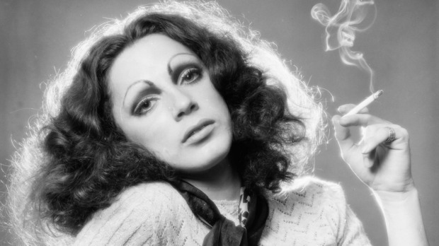 Pop artist Andy Warhol introduced Holly Woodlawn through the films he made at the Factory in New York