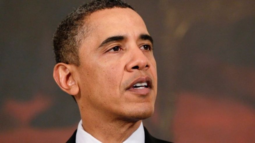 President Barack Obama delivers a speech during the UN conference on climate change COP21 on November 30