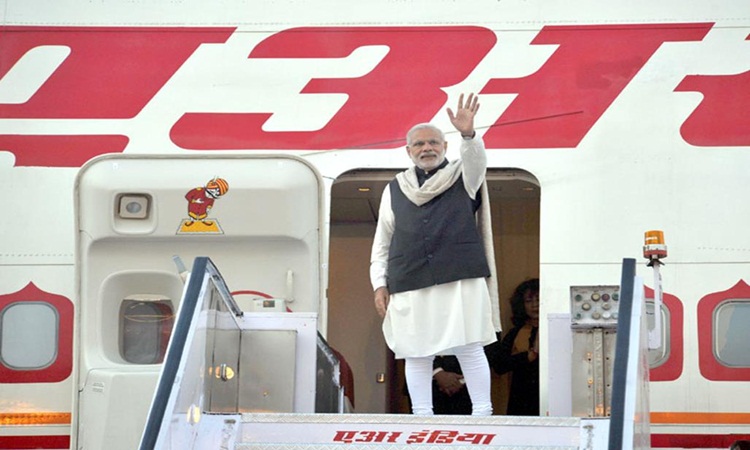 Prime Minister Narendra Modi arrived in the national capital on Tuesday after attending the Climate Summit in Paris