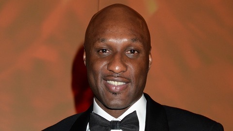 Professional basketball player Lamar Odom