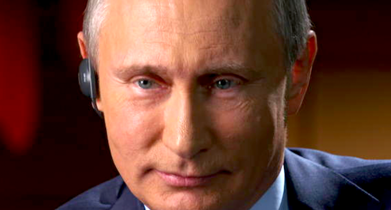 Image Vladimir Putin speaks to 60 Minutes