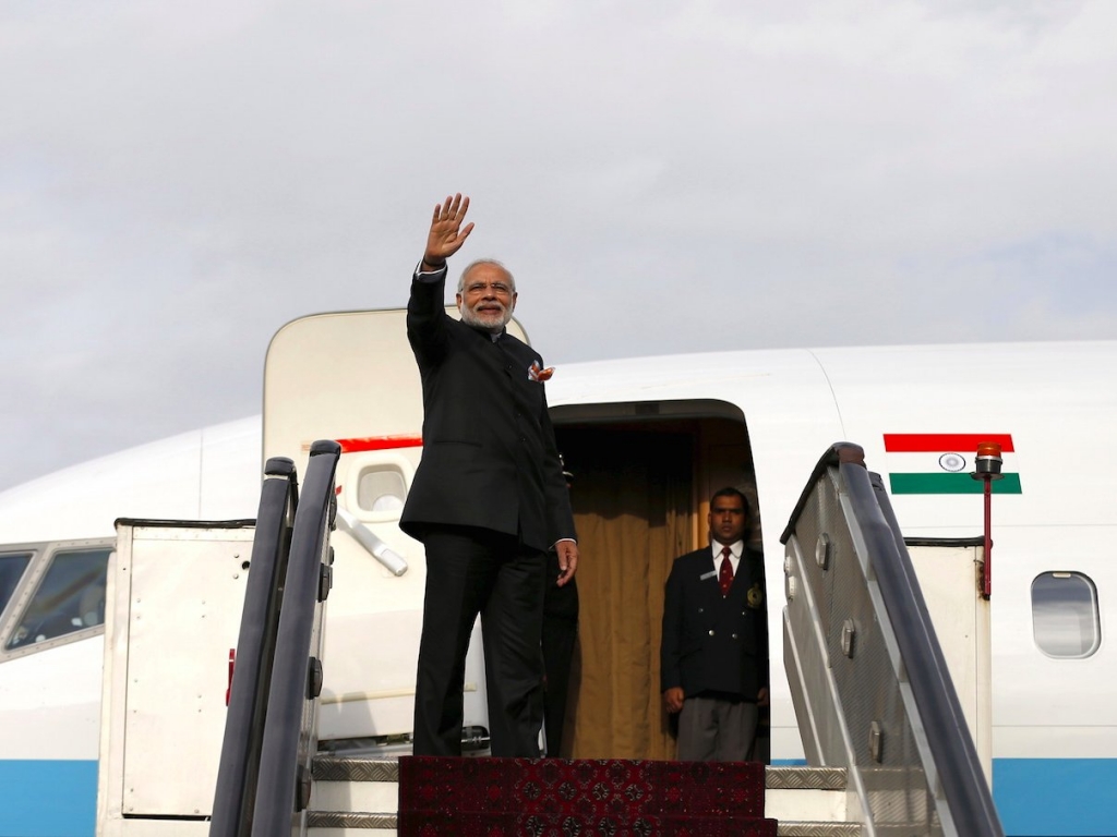 Narendra Modi India Indian Prime Minister Airplane