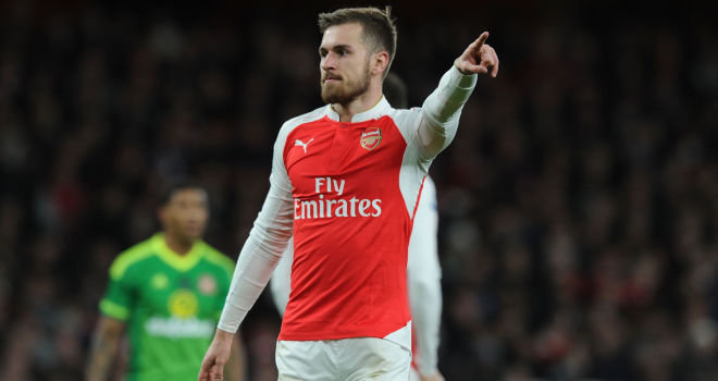 Ramsey scored one and assisted another in Arsenal's 3-1 win over Sunderland