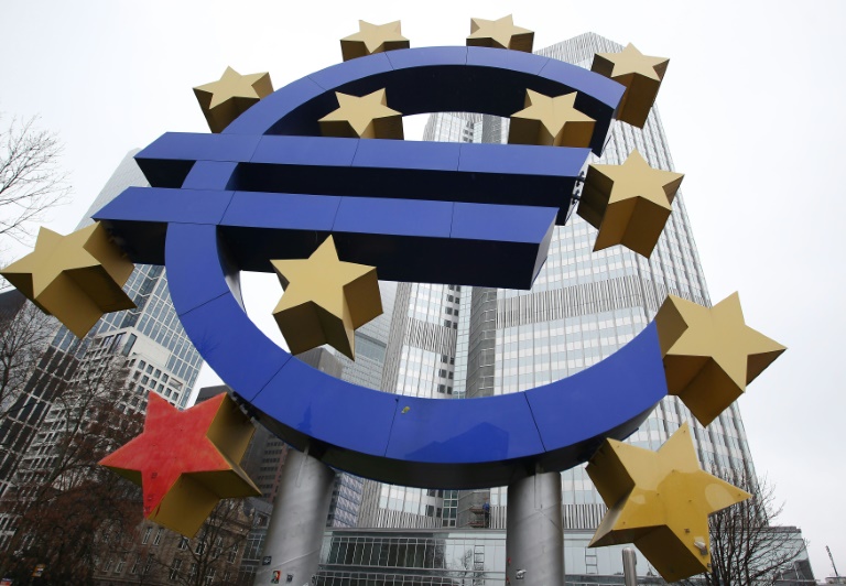 AFP  File  Daniel Roland The European Central Bank has lowered its key deposit rate to minus 0.30