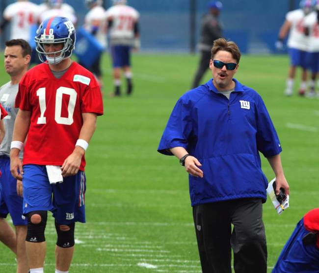 Offensive coordinator Ben Mc Adoo says Giants have to get the running game going