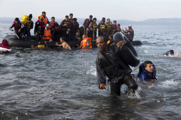 A crisis not seen since WWII Refugees entering Europe top a record 1 million and the U.N. is calling on nations to help