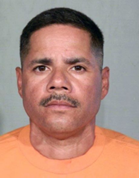 Gila River Police Department shows John Albert Campos Sr. 47 who is suspected in a Christmas Eve shooting of retired police officer 52-year-old Frank Pascua outside a casino on the Gila River Indian Community