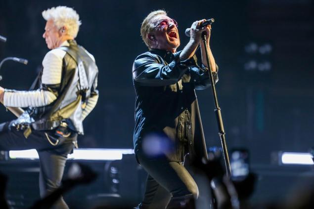 Rich Fury  Invision  AP  U2 returned to Paris to perform the two shows that were rescheduled following the horrific terrorist attacks in November