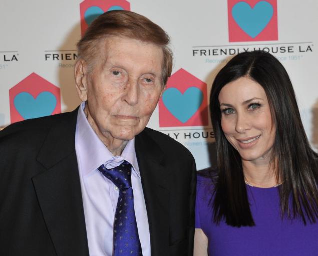 Richard Shotwell  Richard Shotwell  Invision  AP  Sumner Redstone and Sydney Holland are seen in 2013