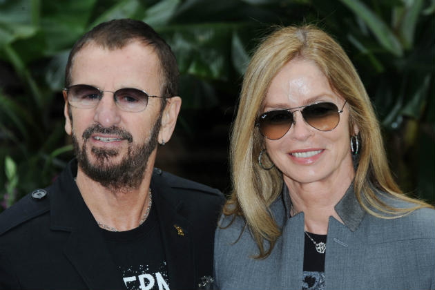 Ringo Starr and Barbara Bach