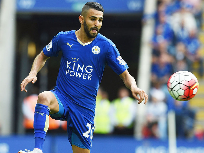 Riyad Mahrez has been on top form this season for Leicester