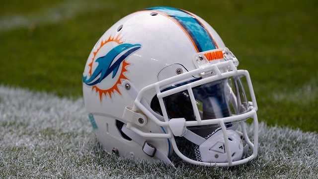 Miami Dolphins helmet