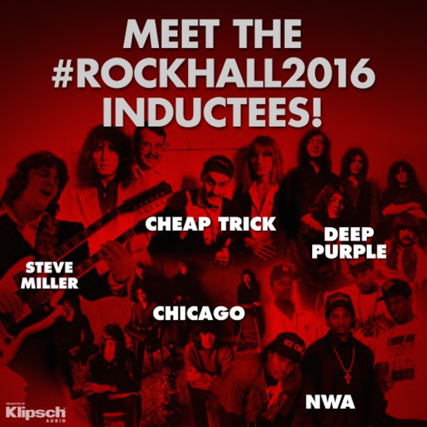 Rappers NWA inductees in rock hall