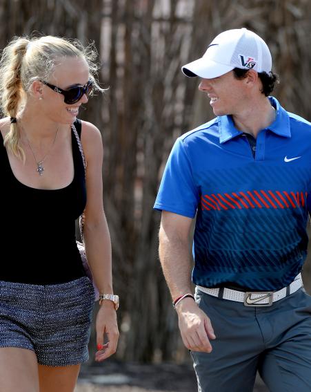 Rory Mc Ilroy was engaged to Caroline Wozniacki just over a year ago