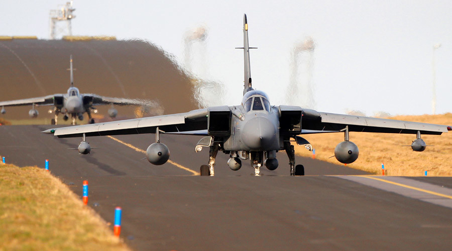 Royal Air Force Tornado jet aircraft