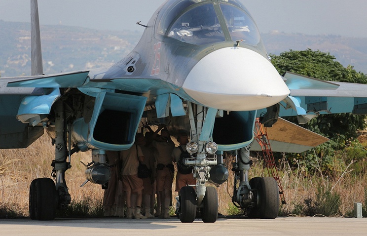 Russia's Sukhoi Su-34 frontline bomber in Syria