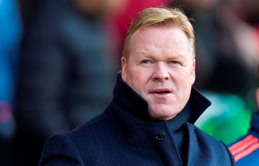 Saints manager Ronald Koeman