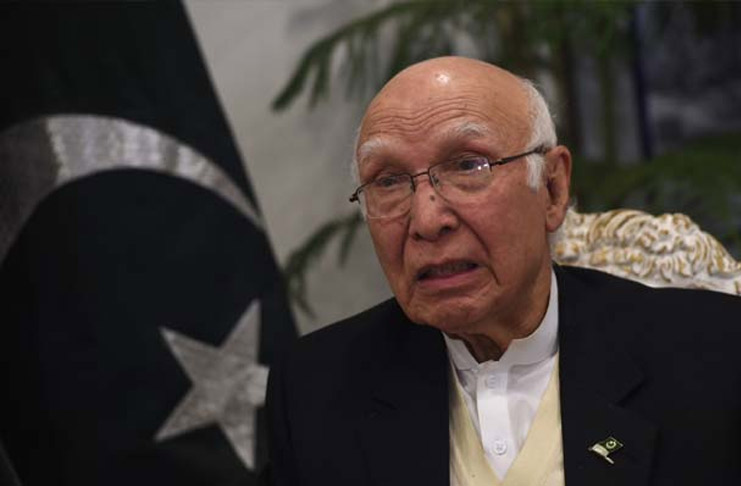 Sartaj Aziz,Pakistan Prime Minister Nawaz Sharif`s Advisor on Foreign Affairs