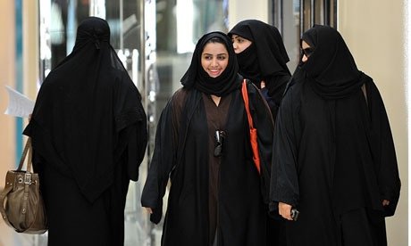 Saturday Saudi women voted for the first time. Image source Tribes of the World