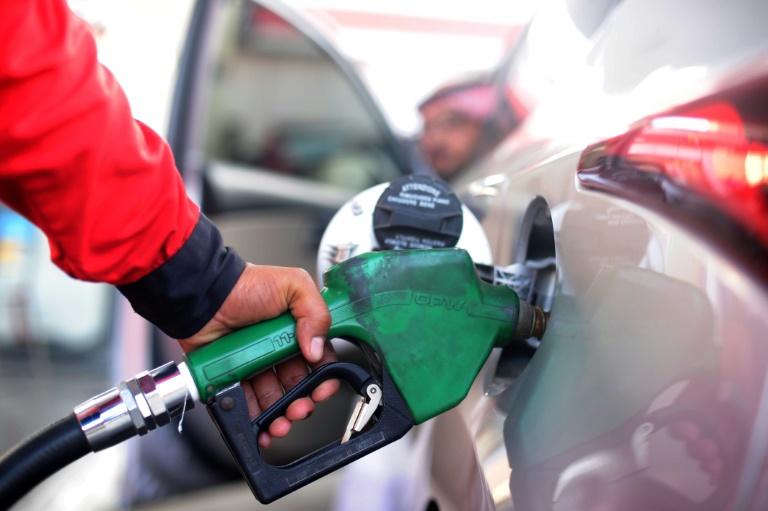 AFP  File  Amer HilabiA Saudi employee fills the tank of his car with petrol at a petrol station in the Red Sea city of Jeddah