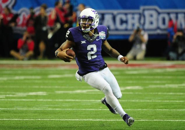 Trevone Boykin is arrested as TCU takes on Oregon on Saturday night