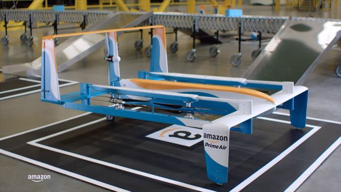 Amazon teases Prime Air delivery and 'a whole family' of drones in new ad with