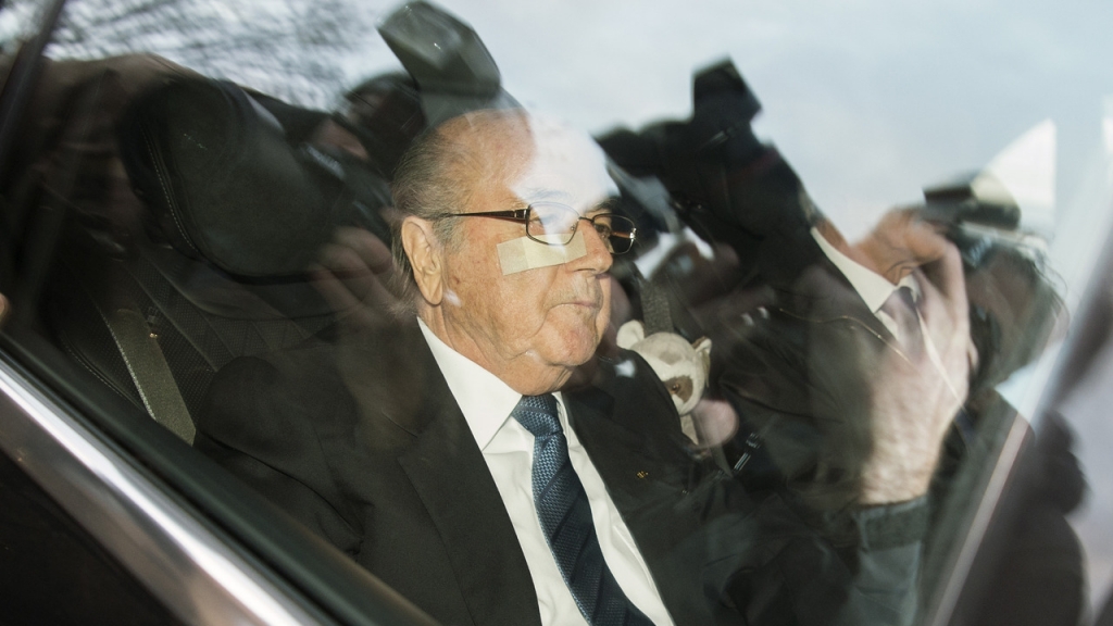 Sepp Blatter is trying to save his FIFA presidency as he meets the ethics committee he created