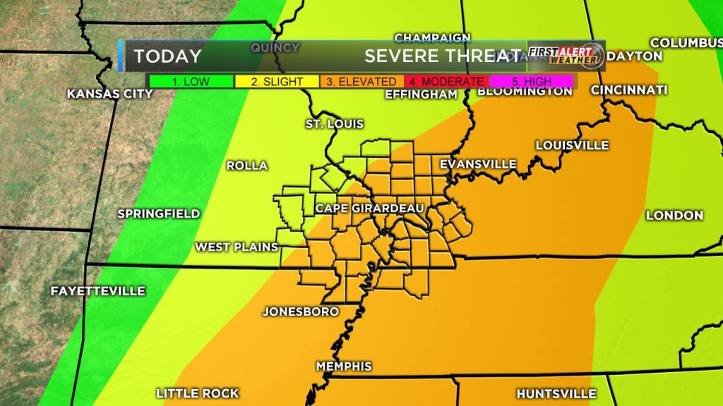 Severe Weather Possible Ahead of Holidays