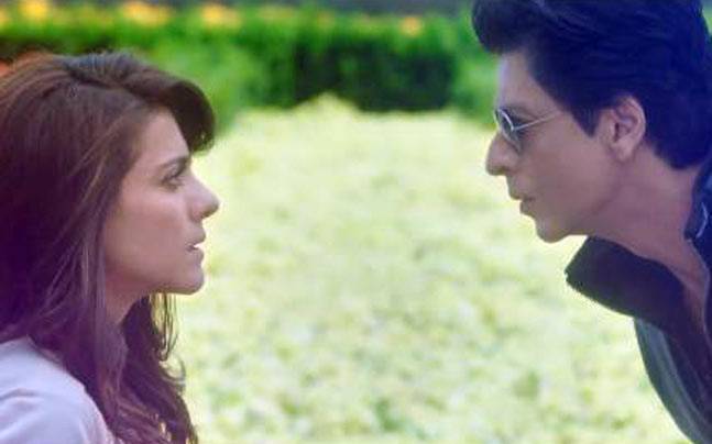 Shah Rukh Khan and Kajol in a still from Dilwale