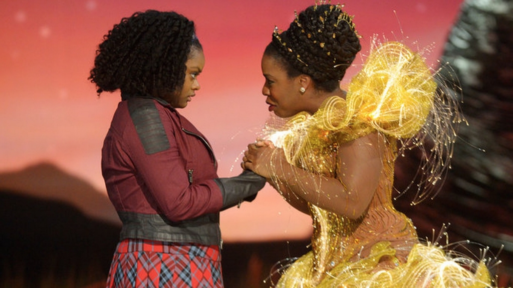 Shanice Williams and Uzo Aduba in NBC's'The Wiz Live