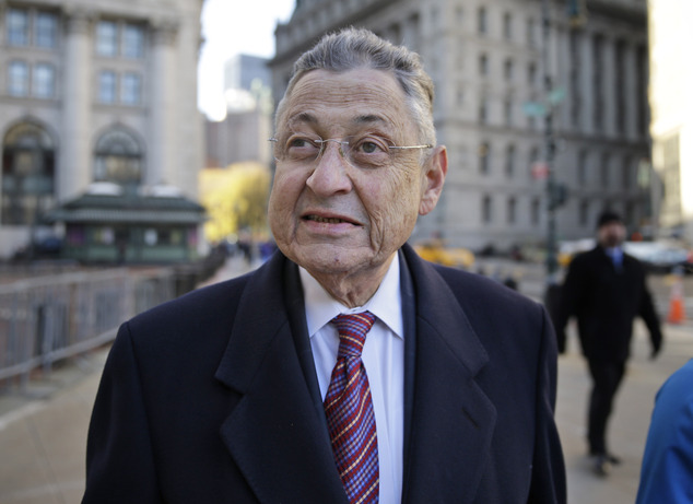 Former New York Assembly Speaker Sheldon Silver arrives to the courthouse in New York Monday Nov. 30 2015. Silver a Manhattan Democrat who led the Assemb