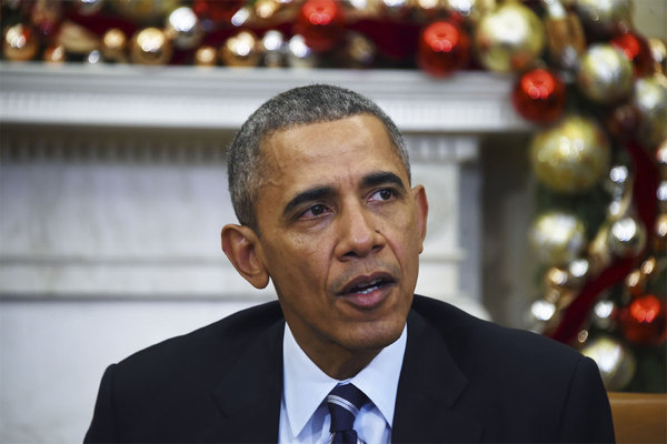 US President Barack Obama speaks on US gun violence at the White House in Washington DC