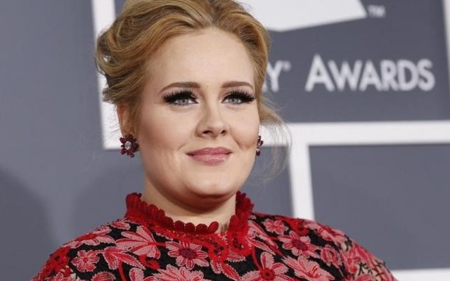 Singer Adele arrives at the 55th annual Grammy Awards in Los Angeles California Feb 10 2013. Reuters