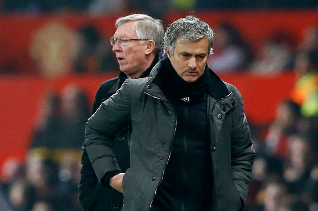 Sir Alex Ferguson and Jose Mourinho